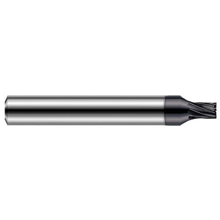 Harvey Tool 3/32 Cutter dia. x 0.0740 in. Carbide Square End Mill for Hard Milling, 7 Flutes, AlTiN Nano Coated 749893-C6